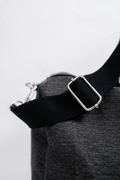 Bolso Canvas Grande Negro, foto 3 de 3