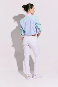 Pantalon Gabardina Maldivia Blanco, foto 4 de 5