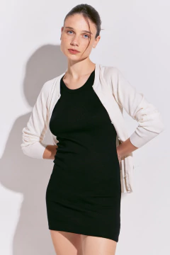 Vestido Musculosa Ribb Negro, foto 1 de 5