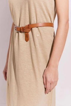 Vestido Eugenia Jersey Beige Flame, foto 3 de 4