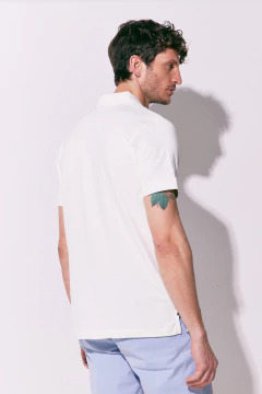 Chomba Pima Jersey con Spandex Blanco, foto 3 de 4