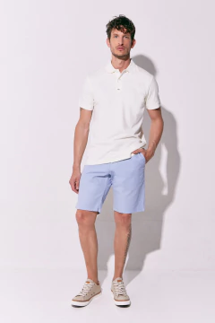 Chomba Pima Jersey con Spandex Blanco, foto 4 de 4