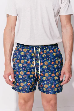 Shorts de Baño Peces Marino, foto 4 de 6