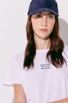 Remera Boxy Bruna Blanco, foto 1 de 4