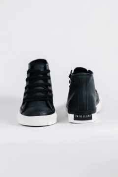 Zapatilla Botita Cuero Terzo Negro, foto 3 de 6