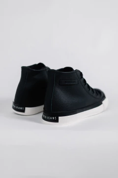 Zapatilla Botita Cuero Terzo Negro, foto 4 de 6
