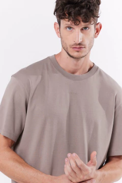 Remera Oversize Pima Collie Vison, foto 2 de 5