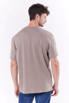 Remera Oversize Pima Collie Vison, foto 4 de 5