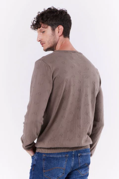 Sweater Punto Fantasia Gabon Vison, foto 4 de 5