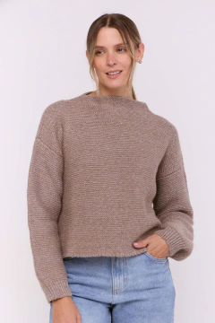 Sweater Dama Punto Link Nawa Natural, foto 1 de 5