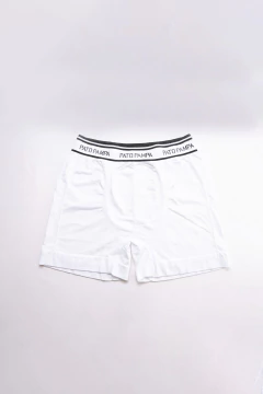 Boxer Basico Liso Blanco, foto 3 de 4