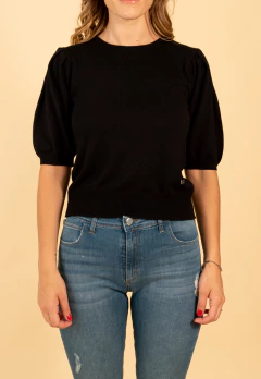 Sweater Base Manga Princesa Dama Negro, foto 2 de 4