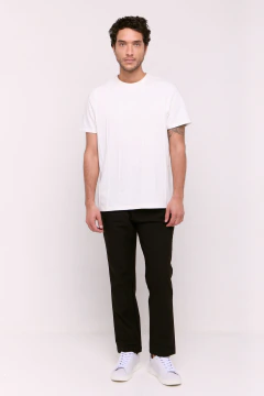 Remera Con Alforzas Iron Blanca, foto 2 de 5
