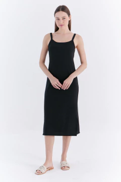 Vestido de Morley Asha Negro, foto 1 de 4