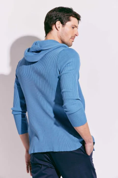 Saco Morley Liam Azulino, foto 3 de 4