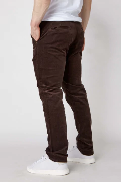 Pantalon Plat Corderoy Tigre Chocolate, foto 2 de 4