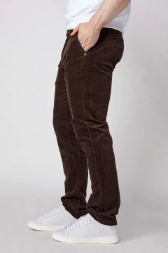 Pantalon Plat Corderoy Tigre Chocolate, foto 3 de 4
