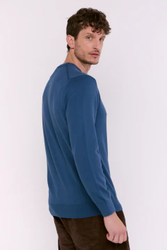 Sweater Base GG12 Puños Petróleo, foto 3 de 5