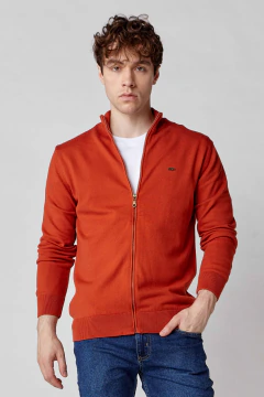 Campera Tejida Gg12 Puños Caramelo, foto 1 de 5
