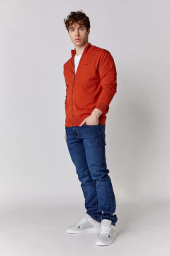 Campera Tejida Gg12 Puños Caramelo, foto 4 de 5