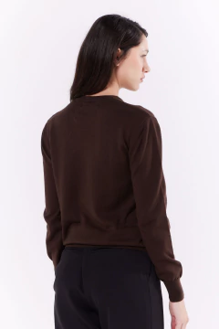 Sweater Dama Golondrina Choco, foto 4 de 5