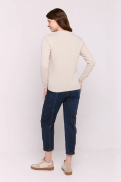 Cardigan Tejido Adela Crudo, foto 2 de 5