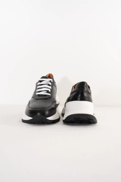 Zapatilla Cuero Negro 3129, foto 4 de 5