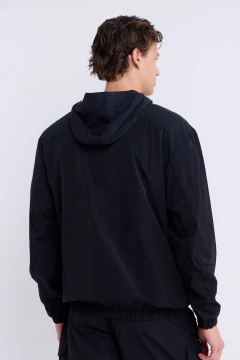 Anorak Rompeviento Andy Negro, foto 4 de 5