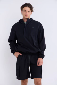Anorak Rompeviento Andy Negro, foto 1 de 5