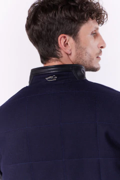 Campera de Paño y Cuero Tuátara, foto 3 de 7