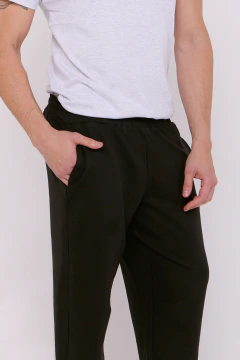 Jogger Con Spandex Riccardo Negro, foto 2 de 7