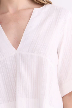 Blusa De Ratier Marie Blanco, foto 2 de 5
