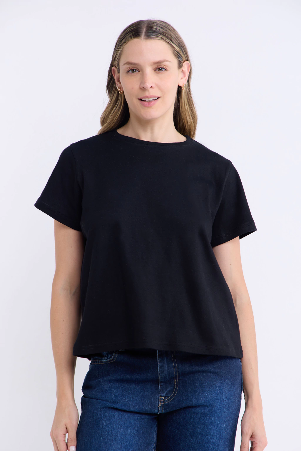 Remera Boxy Suika Negro
