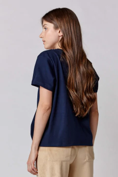 Remera Boxy Suika Marino, foto 2 de 5