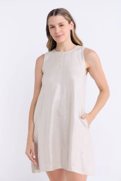 Vestido Merida tipo Jackie Beige, foto 1 de 5