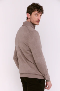 Campera Tejida Dug Tostado, foto 3 de 5