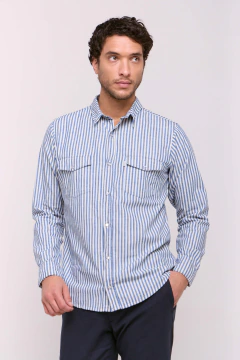 Camisa Manga Larga UNISEX Rayada 1464, foto 1 de 7