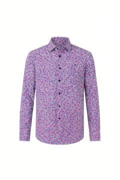Camisa Corte Ejecutivo Flores 1628, foto 1 de 6