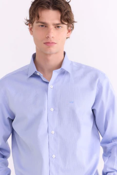 Camisa Corte Clasico Pima Rayas Finas 1738-920, foto 2 de 5