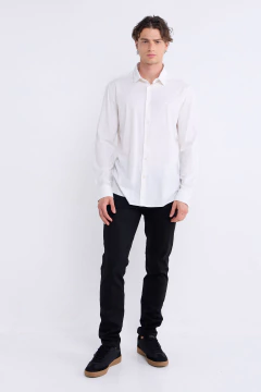 Camisa Tecno Manga Larga Sparky Blanco, foto 2 de 4