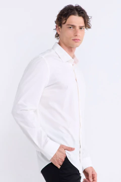 Camisa Tecno Manga Larga Sparky Blanco, foto 1 de 4