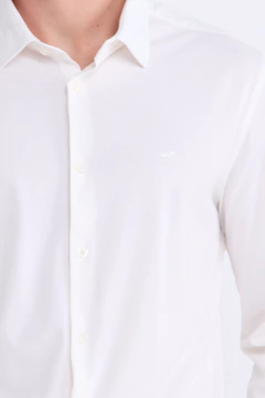Camisa Tecno Manga Larga Sparky Blanco, foto 4 de 4