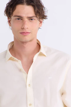Camisa Poplin Lavada Paw Crudo, foto 1 de 5