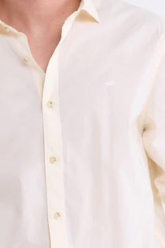 Camisa Poplin Lavada Paw Crudo, foto 4 de 5