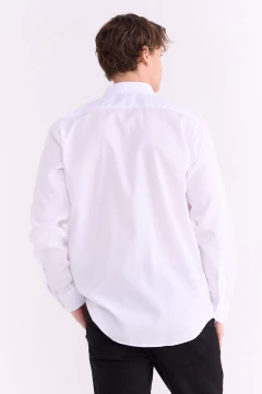 Camisa Manga Larga corte Clásico Blanco 1832, foto 2 de 5