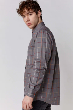 Camisa Corte Básico Manga Larga 1852, foto 4 de 5