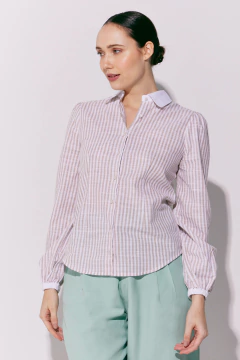 Camisa de Lino Domenica Beige, foto 1 de 4