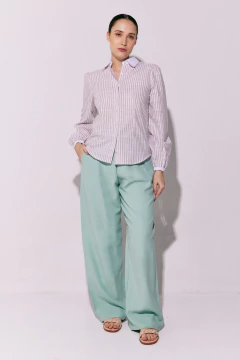 Camisa de Lino Domenica Beige, foto 4 de 4