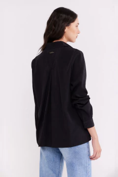 Camisa Gamuzada Goliathus Negro, foto 3 de 5