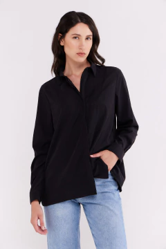 Camisa Gamuzada Goliathus Negro, foto 1 de 5